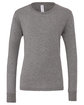 Bella + Canvas Youth Triblend Long-Sleeve T-Shirt grey triblend OFFront