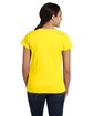 LAT Ladies' Fine Jersey T-Shirt yellow ModelBack