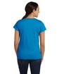 LAT Ladies' Fine Jersey T-Shirt cobalt ModelBack