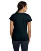 LAT Ladies' Fine Jersey T-Shirt black ModelBack