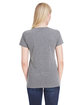 LAT Ladies' Fine Jersey T-Shirt GRANITE HEATHER ModelBack