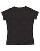 LAT Ladies' Fine Jersey T-Shirt BLACK LEOPARD ModelBack