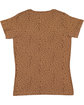 LAT Ladies' Fine Jersey T-Shirt brown leopard ModelBack