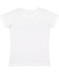 LAT Ladies' Fine Jersey T-Shirt WHITE FlatBack