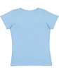 LAT Ladies' Fine Jersey T-Shirt light blue FlatBack