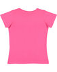 LAT Ladies' Fine Jersey T-Shirt hot pink FlatBack