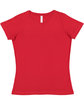 LAT Ladies' Fine Jersey T-Shirt RED FlatFront