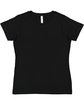 LAT Ladies' Fine Jersey T-Shirt BLACK FlatFront