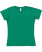 LAT Ladies' Fine Jersey T-Shirt kelly FlatFront