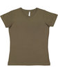 LAT Ladies' Fine Jersey T-Shirt military green FlatFront