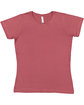 LAT Ladies' Fine Jersey T-Shirt rouge FlatFront