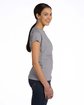 LAT Ladies' Fine Jersey T-Shirt heather ModelSide