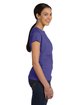 LAT Ladies' Fine Jersey T-Shirt purple ModelSide