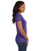 LAT Ladies' Fine Jersey T-Shirt vintage purple ModelSide