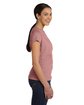 LAT Ladies' Fine Jersey T-Shirt mauvelous ModelSide