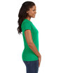 LAT Ladies' Fine Jersey T-Shirt vintage green ModelSide