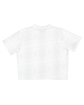 LAT Ladies' Boxy T-Shirt white reptile ModelBack