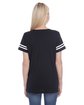 LAT Ladies' Football T-Shirt black/ white ModelBack