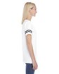 LAT Ladies' Football T-Shirt white/ black ModelSide