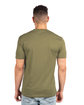 Next Level Apparel Unisex Cotton T-Shirt MILITARY GREEN ModelBack