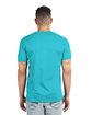 Next Level Apparel Unisex Cotton T-Shirt tahiti blue ModelBack