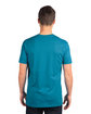 Next Level Apparel Unisex Cotton T-Shirt TURQUOISE ModelBack