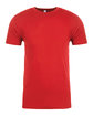 Next Level Apparel Unisex Cotton T-Shirt red OFFront