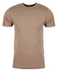 Next Level Apparel Unisex Cotton T-Shirt tan OFFront