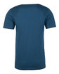 Next Level Apparel Unisex Cotton T-Shirt cool blue OFBack