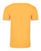 Next Level Apparel Unisex Cotton T-Shirt gold OFBack