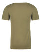 Next Level Apparel Unisex Cotton T-Shirt MILITARY GREEN OFBack