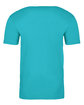 Next Level Apparel Unisex Cotton T-Shirt tahiti blue OFBack