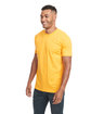 Next Level Apparel Unisex Cotton T-Shirt gold ModelSide
