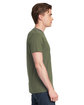 Next Level Apparel Unisex Cotton T-Shirt MILITARY GREEN ModelSide