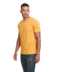 Next Level Apparel Unisex Cotton T-Shirt ANTIQUE GOLD ModelSide