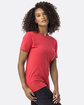 Next Level Apparel Unisex Cotton T-Shirt watermelon ModelSide