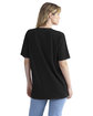 Next Level Apparel Unisex Soft Wash T-Shirt washed black ModelBack