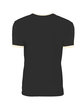 Next Level Apparel Unisex Ringer T-Shirt black/ natural OFBack