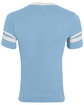 Augusta Sportswear Adult Sleeve Stripe Jersey light blue/ wht ModelBack