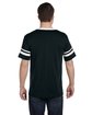Augusta Sportswear Adult Sleeve Stripe Jersey BLACK/ WHITE ModelBack