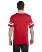 Augusta Sportswear Adult Sleeve Stripe Jersey red/ white ModelBack