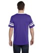 Augusta Sportswear Adult Sleeve Stripe Jersey purple/ white ModelBack