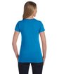LAT Ladies' Junior Fit T-Shirt cobalt ModelBack