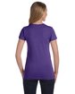 LAT Ladies' Junior Fit T-Shirt purple ModelBack