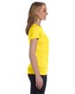 LAT Ladies' Junior Fit T-Shirt yellow ModelSide