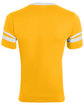Augusta Sportswear Youth Sleeve Stripe Jersey gold/ white ModelBack