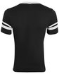 Augusta Sportswear Youth Sleeve Stripe Jersey black/ white ModelBack