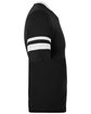 Augusta Sportswear Youth Sleeve Stripe Jersey black/ white ModelSide