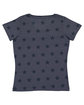 Code Five Ladies' Five Star T-Shirt DENIM STAR ModelBack