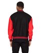 Threadfast Apparel Unisex Legend Jacket black/ red ModelBack